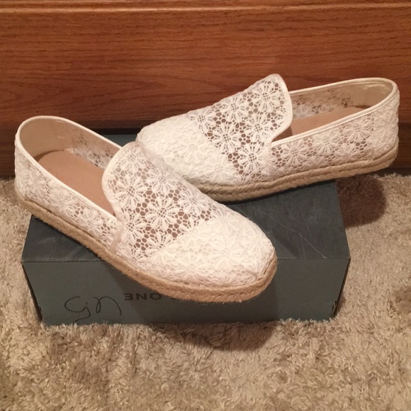 NWT TOMS Alpargata rope natural lace shoes 6.5 - Picture 2 of 9